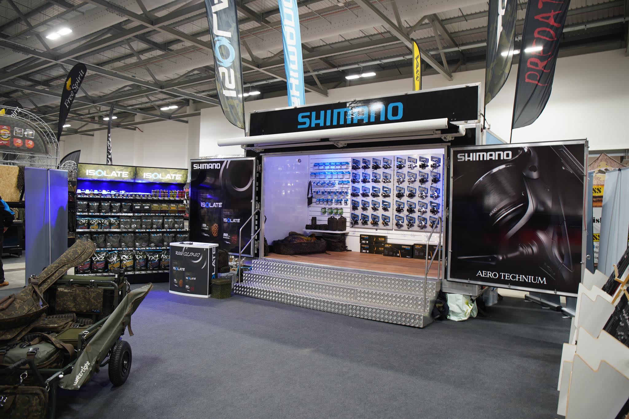 Fight a big fish with Shimano - The Game Fair