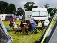 Camping at The Game Fair