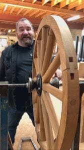 Greg Rowland MBE, Wheelwright