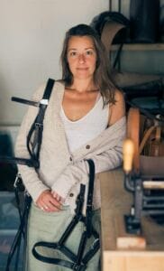 Katy Warriner, Leatherworker